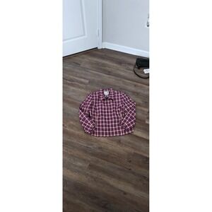 Leslie Fay Purple and Brown Hues Collared Blazer with Front Zipper 14P (Petite)